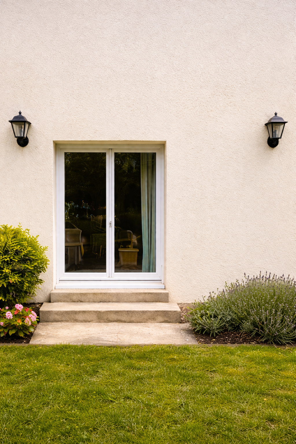 Photo d'un mur propre après nettoyage